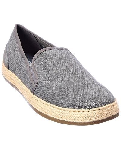 Geox Pantelleria Canvas Loafer - Gray