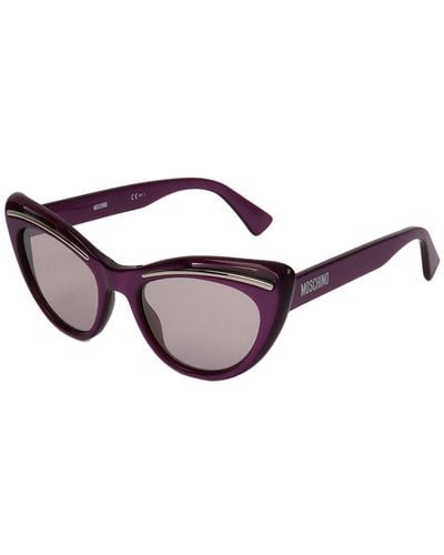 Moschino Mos036 51mm Sunglasses - Purple