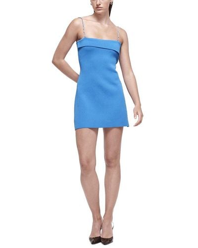 Rachel Gilbert Silica Mini Dress - Blue