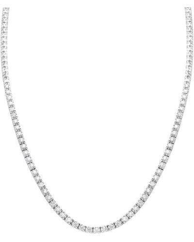 Meira T 14k 4.50 Ct. Tw. Diamond Tennis Necklace - Natural