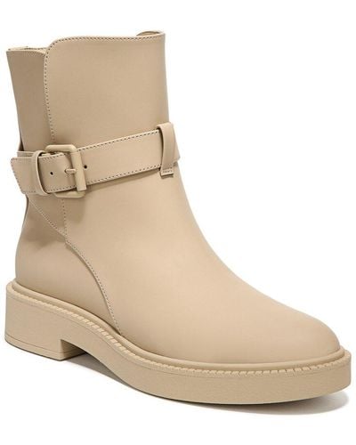 Vince Kaelyn Leather Bootie - Natural
