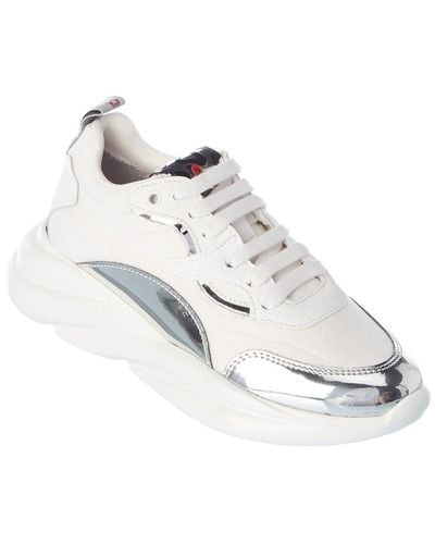 Off play Vrt 1 Patent Sneaker - White