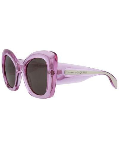 McQ 53mm Sunglasses - Purple