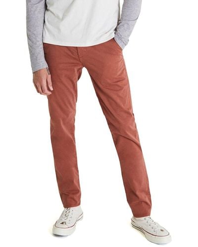 AG Jeans Jamison Worn Copper Skinny Trouser - Red
