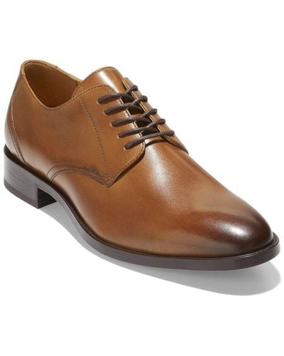Bergdorf Goodman Men Split Toe Oxford Leather Shoes Brown Size EU 45 / US  11.5