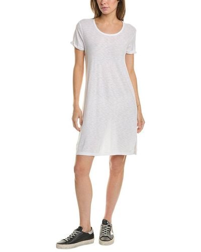 James Perse T-shirt Dress - White