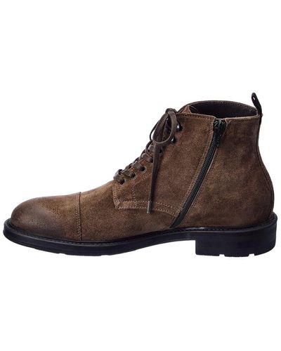 M by Bruno Magli Omar Suede Boot - Brown