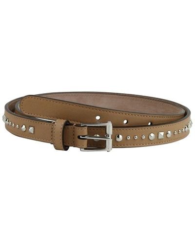 Gucci GG Denim Belt - Brown Belts, Accessories - GUC1356239