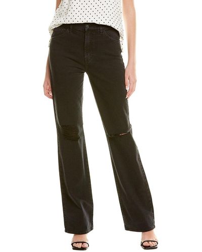 7 For All Mankind Duarte Tall Boot Jean - Black