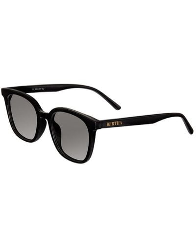 Bertha Brsbr051c1 54mm Polarized Sunglasses - Black