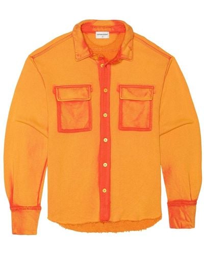 Cotton Citizen Bronx Button-down Shirt - Orange