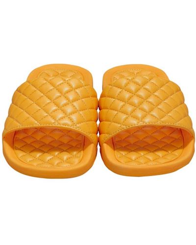 Athletic Propulsion Labs Lusso Leather Slide - Orange