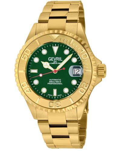 Gevril Wall Street Watch - Metallic
