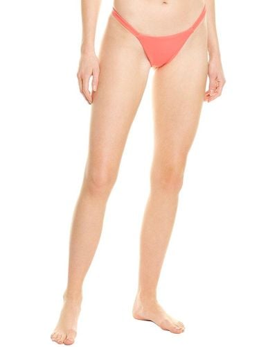 Tori Praver Swimwear Tori Praver Blake Skimpy Bikini Bottom - Orange
