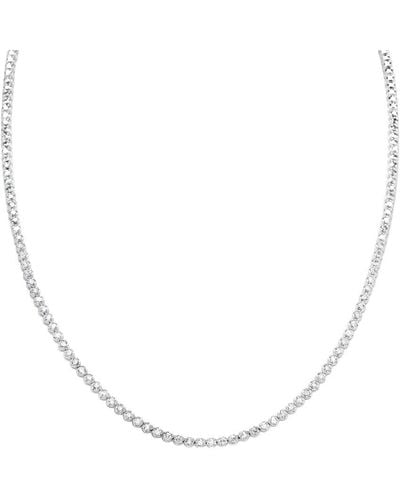 Meira T 14k 4.00 Ct. Tw. Diamond Tennis Necklace - Natural