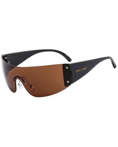Fifth & Ninth Dove 76mm Sunglasses - Brown