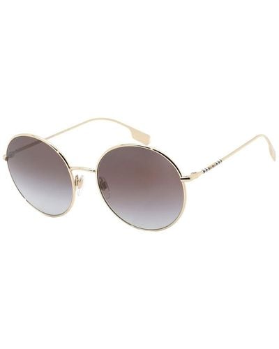 Burberry Be3132 58mm Sunglasses - Metallic