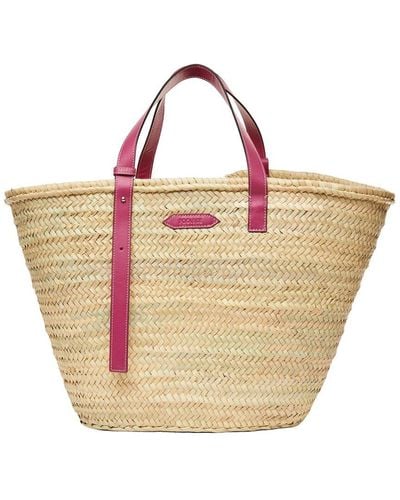 Poolside The Essaouira Large Straw Tote - Natural