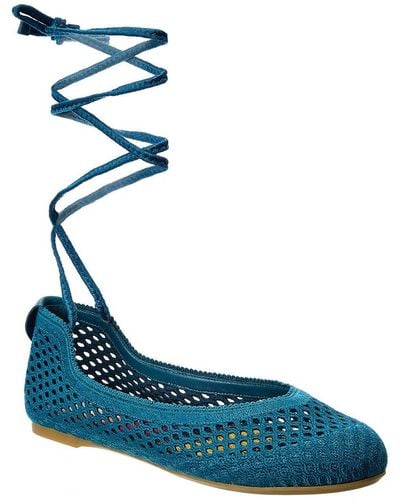 Dior Poeme Ballerina Flat - Blue