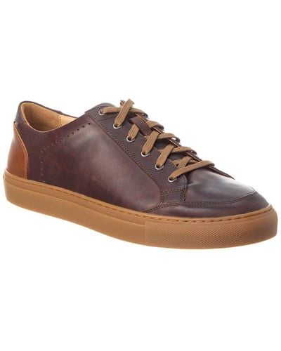 Warfield & Grand Alta Leather Sneaker - Brown