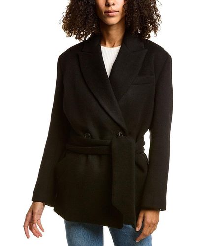 IRO Oneria Wool Coat - Black