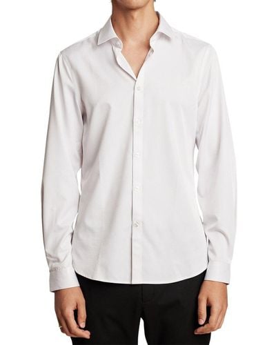 Paisley & Gray Samuel Spread Collar Shirt - White