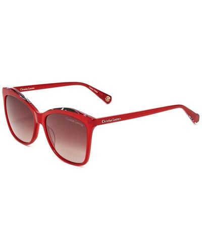 Christian Lacroix Cl5066 59mm Sunglasses - Red