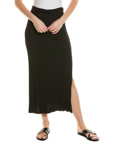 Devon Windsor Kade Midi Skirt - Black