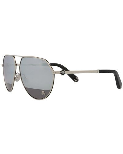 Philipp Plein Spp007m 64mm Sunglasses - Brown