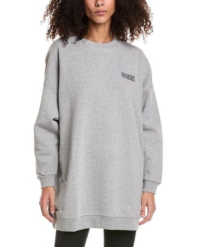 Ganni Oversized Sweatshirt - Grey