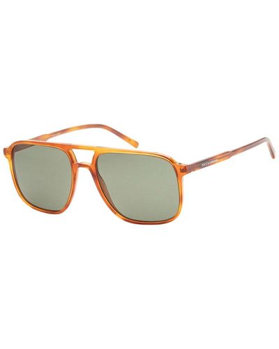 Dolce & Gabbana Dg4423 58mm Sunglasses - Metallic