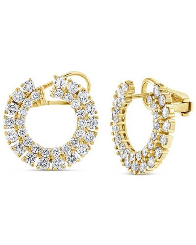 Sabrina Designs 14k 2.27 Ct. Tw. Diamond Cluster Earrings - Metallic