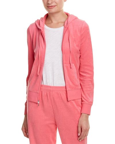 Juicy Couture Robertson Micro-terry Track Jacket - Pink