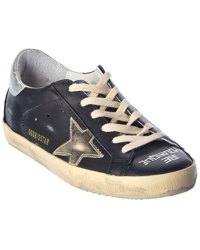Golden Goose Superstar Leather Sneaker - Blue