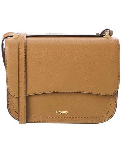 orYANY Leha Leather Shoulder Bag - Brown