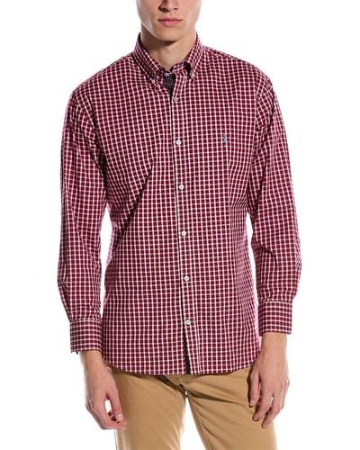 Tailorbyrd Woven Shirt - Red