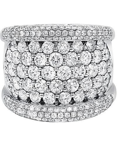 Diana M. Jewels Fine Jewelry 18k 3.86 Ct. Tw. Diamond Ring - Multicolor