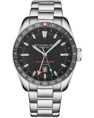 Stuhrling Aquadiver Watch - Grey