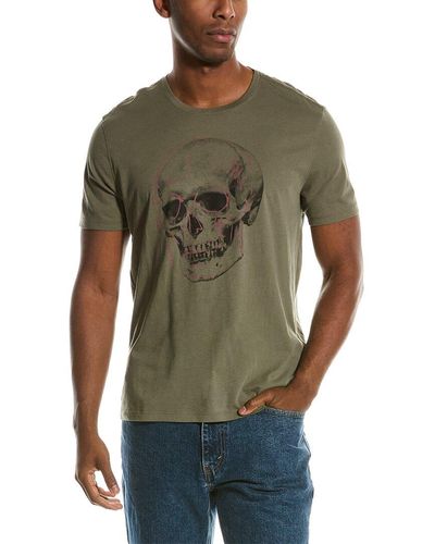 John Varvatos Skull T-shirt - Green