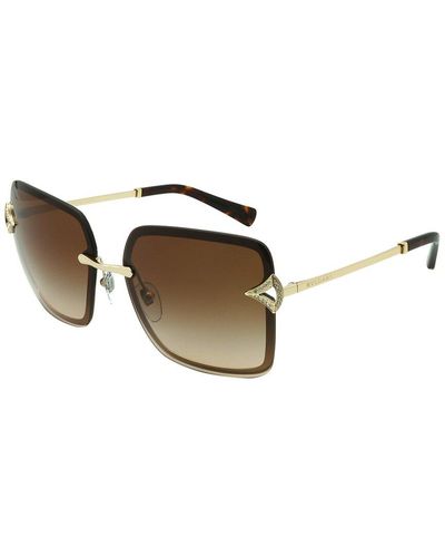 BVLGARI Bv6167b 59mm Sunglasses - Brown