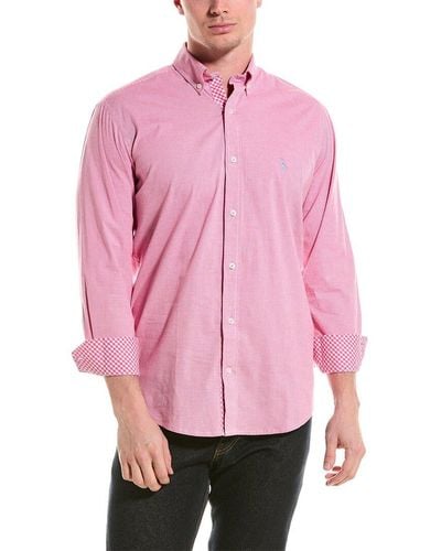 Tailorbyrd Stretch Shirt - Pink