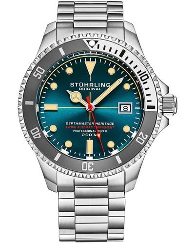 Stuhrling Stuhrling Original Aquadiver Watch - Gray