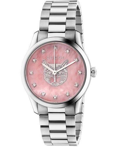 Gucci Diamond G-timeless Watch - Multicolor