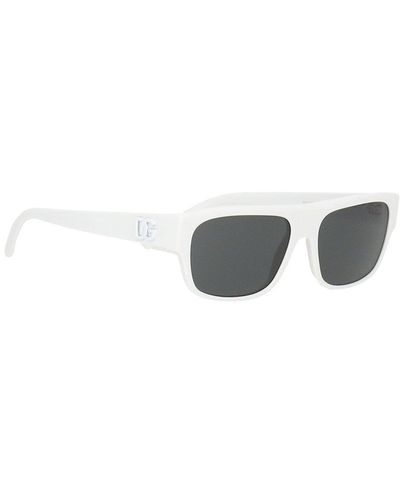 Dolce & Gabbana Dg4455 57mm Sunglasses - White