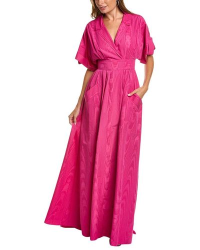 Carolina Herrera Trench Gown - Pink