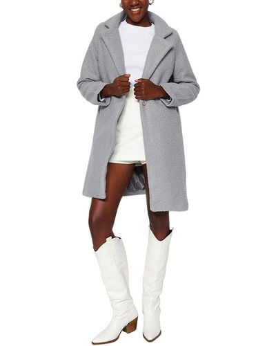 Trendyol Regular Fit Coat - White