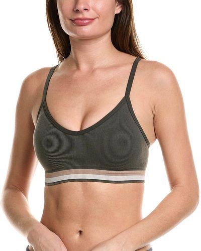 Spanx Soft Stretch Seamless Low Impact Bra - Black