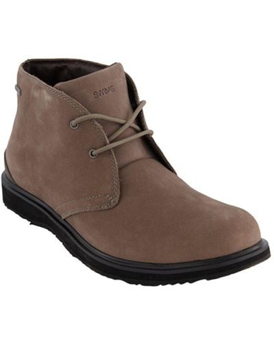 Swims Barry Classic Leather Chukka Boot - Brown