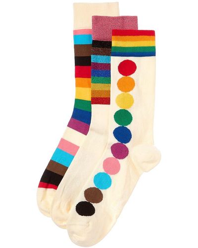 Happy Socks 3-pack Pride Sock Gift Set - Multicolour