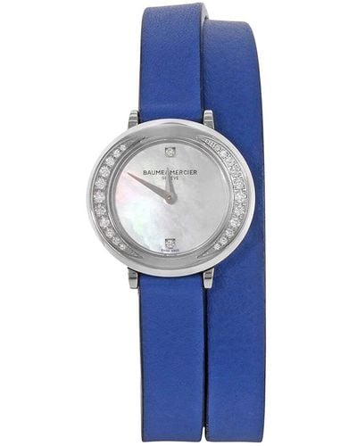 Baume & Mercier Promese Watch - Blue